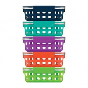 Ello Duraglass Meal Prep Containers, Set of 5 | UZ9618237