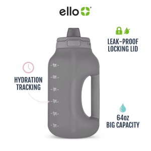 Ello Hydra Half Gallon Water Bottle with Straw | TH2697184