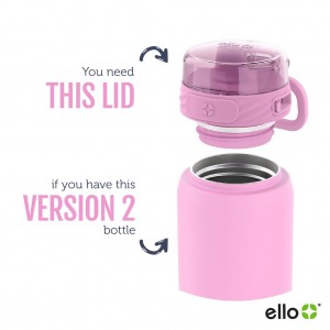 Ello Replacement Lid Version 2 - Cooper Stainless Steel Water Bottle | UE9021574