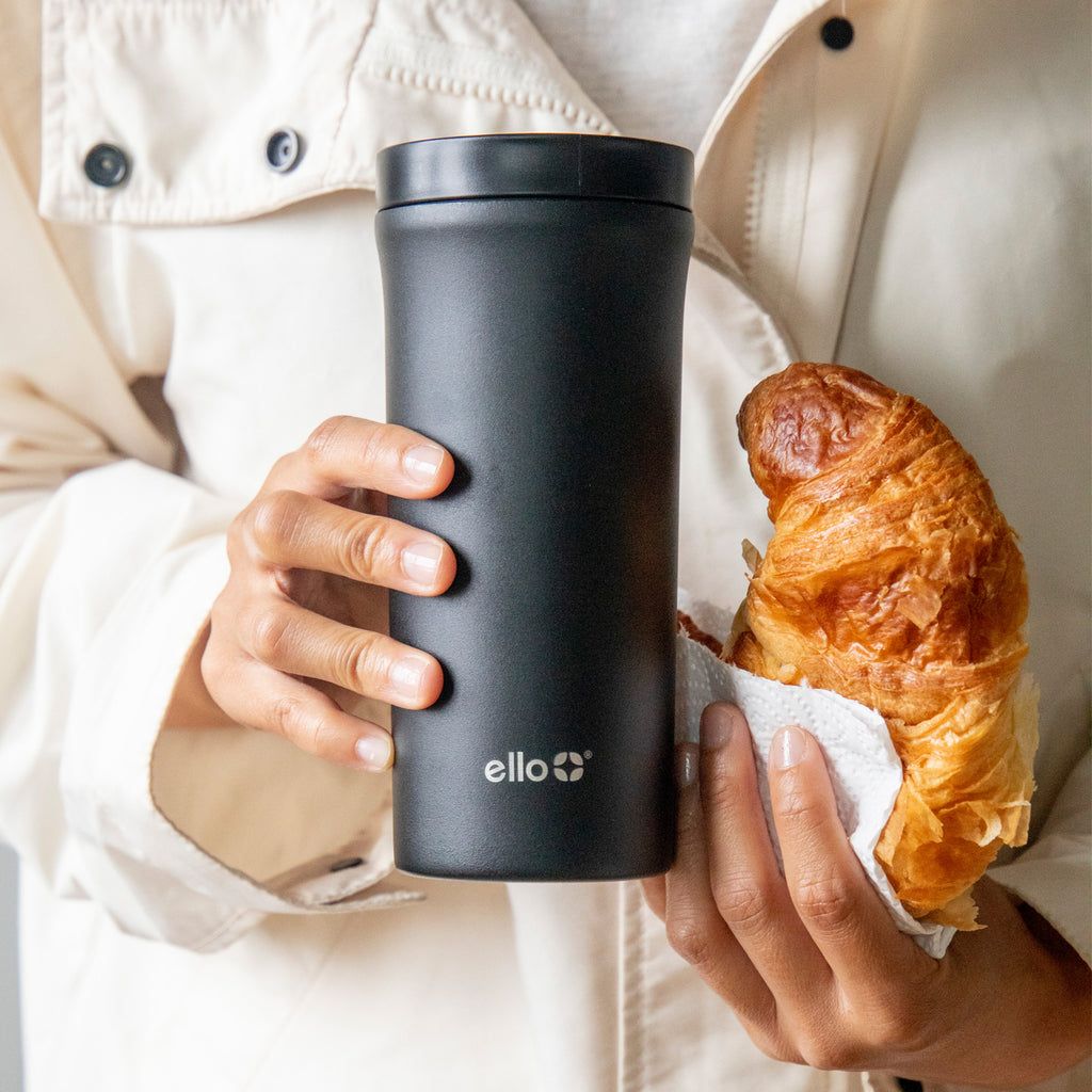 Ello Arabica 14oz Stainless Steel Travel Mug White | TK4859613