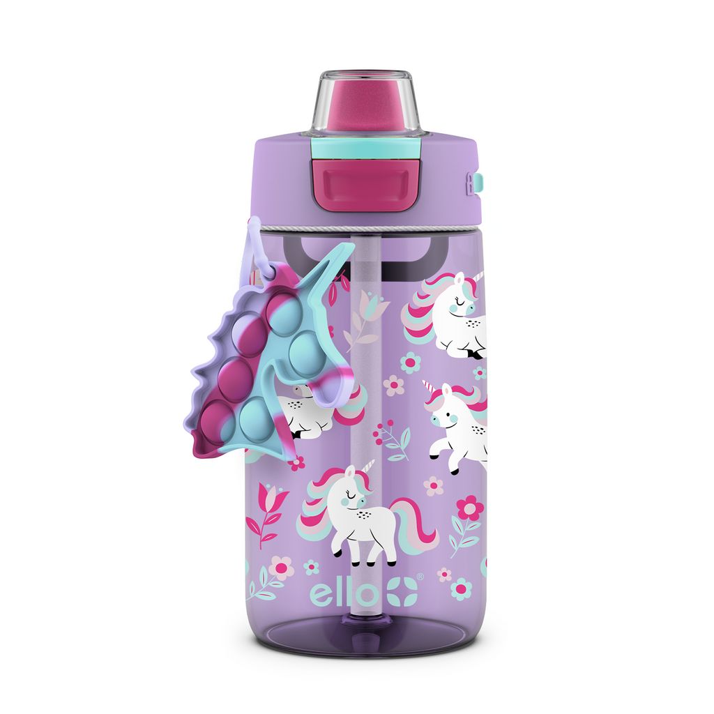 Ello Colby Pop! 14oz Plastic Water Bottle With Fidget Charm | IF8179503