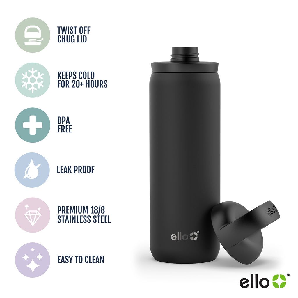 Ello Cooper Twist Stainless Steel Water Bottle | MA8947130